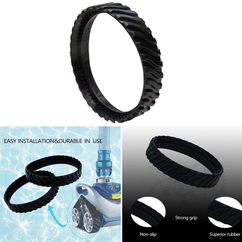 Hsthe Sea 2pcs Pool Cleaning Tire Track adaptable for MX6