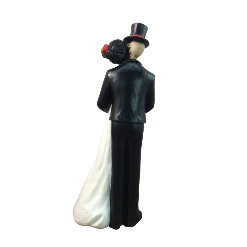 Esqueleto da y de los muertos boda de pareja G