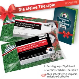 Ligakakao.de Men's Gift Set is Now the Little Therapy Suitable for SC Freiburg Fan Merchandise Fans