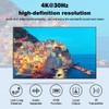 4K HDTV 120M KVM Extender HDMI-Compatible USB Extender Over CAT6