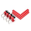 Square Positioning Ruler Kit Aluminum Alloy Right Angle 90 Degree