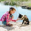 Hanshengday Tactical Service Dog Harness Vest,K9 Adjustable Military Working Harness