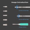 Heat Set Insert Tool,Soldering Iron Tips Come with Thread inserts