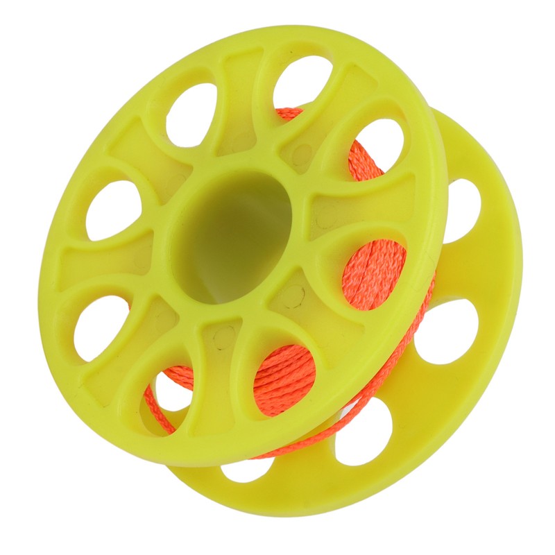 18m Dive Reel Finger Spool Scuba Diving Plastic Reel with