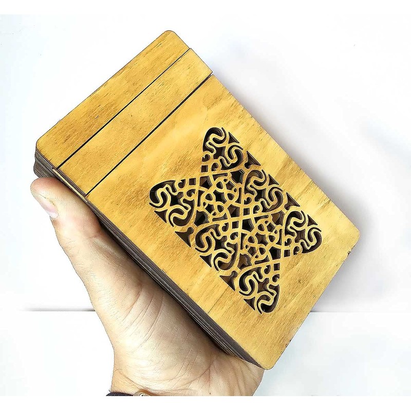 Logica Puzzles Art. Medici's Box - Wooden Brain Teaser -