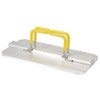 Prince Castle Yellow Handled Aluminum Meat Press, 6"x12" - Meat