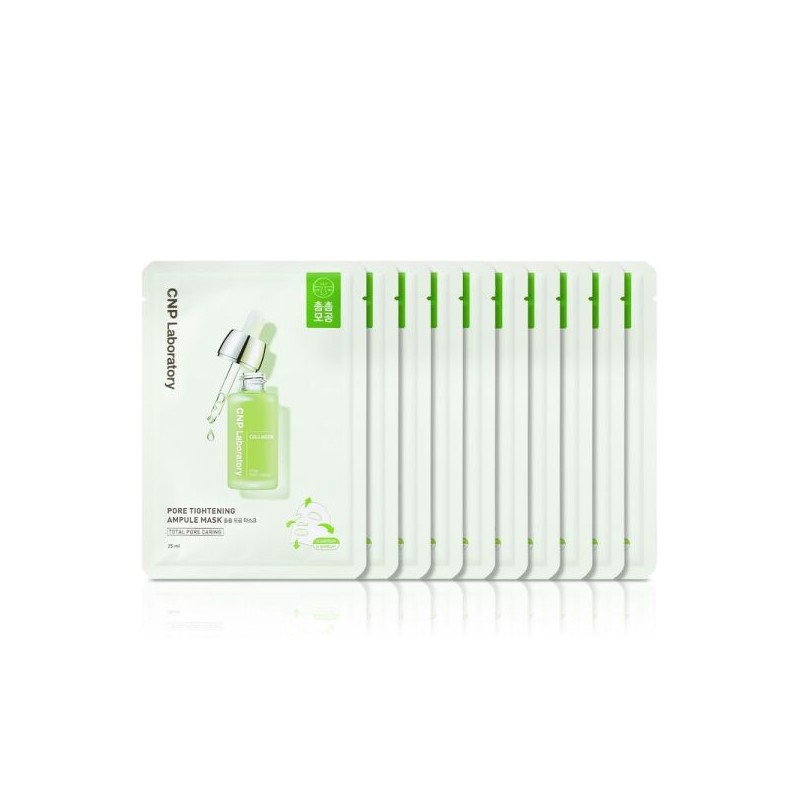 CNP Chaean Park 차앤박 포어 타이트닝 앰플 마스크 25ml 10매