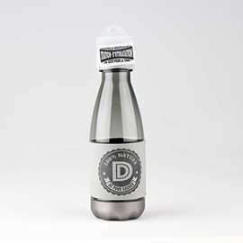 STATION D'HYDRATATION Wasserstation 04218010029 Reusable Bottle, PETG, Grey, Silver, One Size