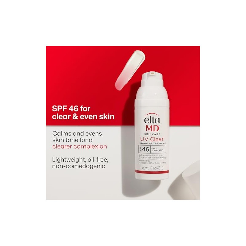 Elta MD Protector Solar UV Clear FPS 46 con Niacinamida