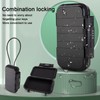 Portable Security Case Waterproof Rustproof Combination Security Key Lock Box