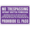 Hy-Ko Products No Trespassing Sign