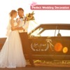 Just Married Car Sticker, Wedding Car Decoration, Wedding Decoration for