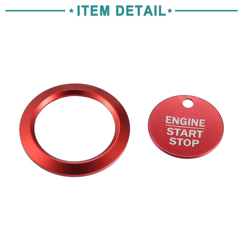 ACROPIX Engine Start Stop Button Cover Kit One Click Push