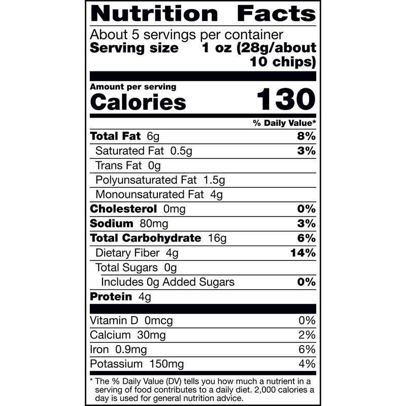 Food Should Taste Good, Tortilla Chips, Multigrain Bean Chips, Black