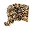 iplusmile Metal Lion Ornament Realistic Lion Figurine for Home Decor