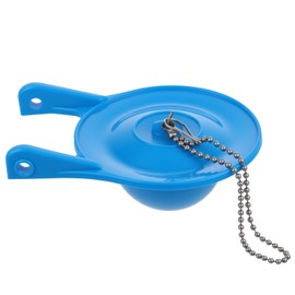 Toilet Flapper Replacement, 3inch Large Premium Toilets Tank Flapper High Performance Rubber Toilet Flappers Fits 3 Inch Toilets Flush Valve, Easy to Install, Water Saving, Blue