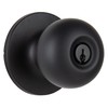 BRINKS - Transitional Single Cylinder Deadbolt, Matte Black - Built