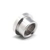 QiiMii 1/2" NPT Female Threaded Stepped Weld Bung Mounting Stainless