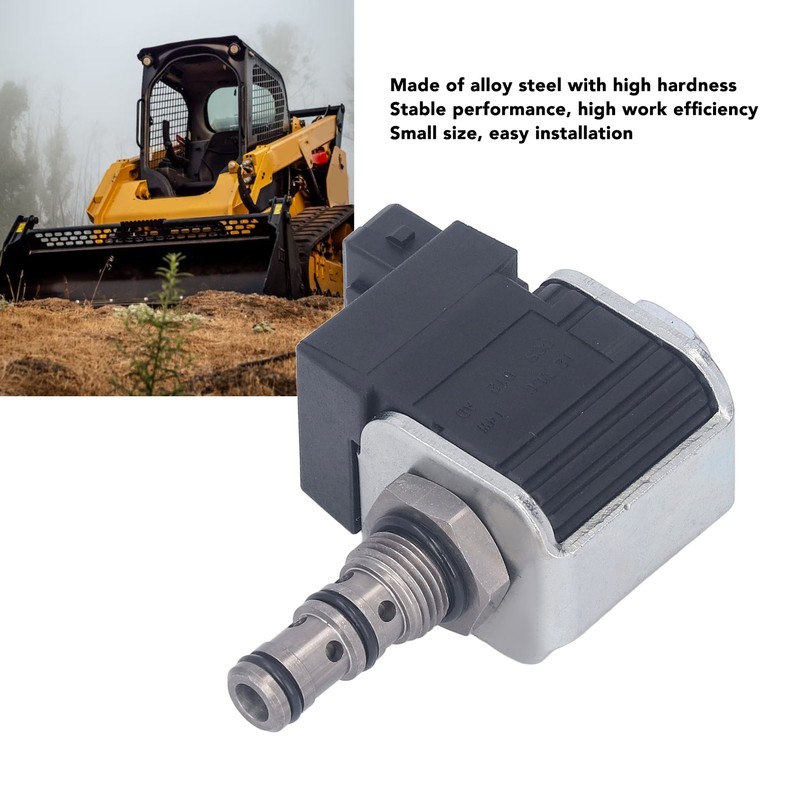 12V Electric Solenoid Valve 500‑2253 Alloy Steel Engine Solenoid Valve