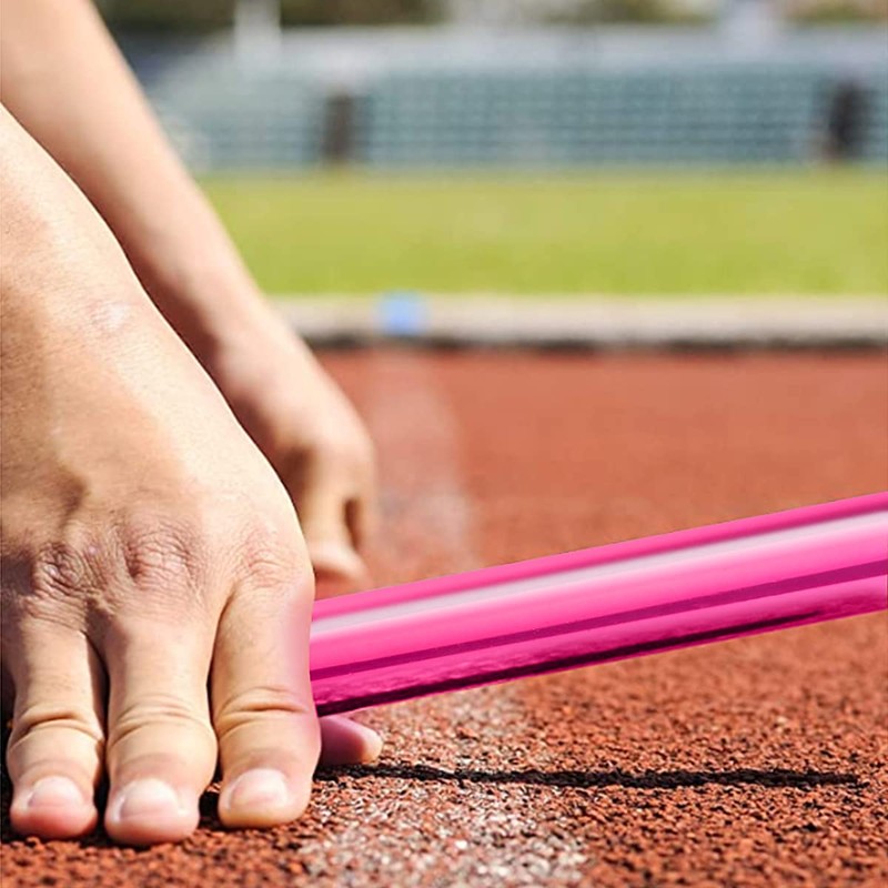 Relay Baton, 3 Pcs Athletics Aluminum Batons Track Field Relay