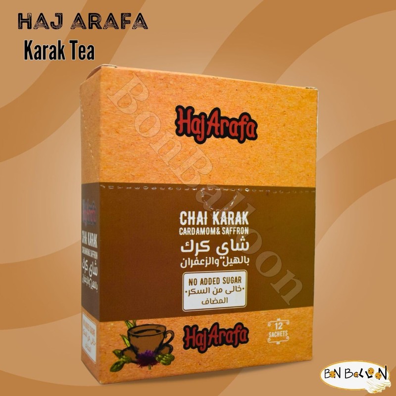 HajArafa Haj Arafa Karak Tea With Cardamom And Saffron Without