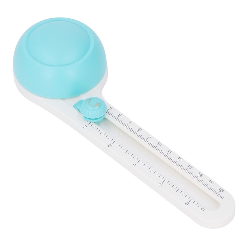 Circular Paper Cutter 360 Degree Rotation Clear Scale Slide Adjustment