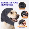 Dog Calming Hoodie for Anxiety Relief - Happy Quiet Dog