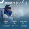 BCOZZY Neck Pillow for Travel Provides Double Support to The