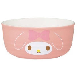 Skater CHBW2-A Bowl, 13.5 fl oz (400 ml), Ceramic, Dish, Plate, Meal, Cute, Sanrio My Melody