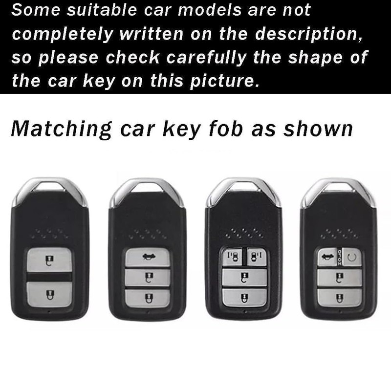 ontto Key Case Compatible with Honda Key Chain Car Key