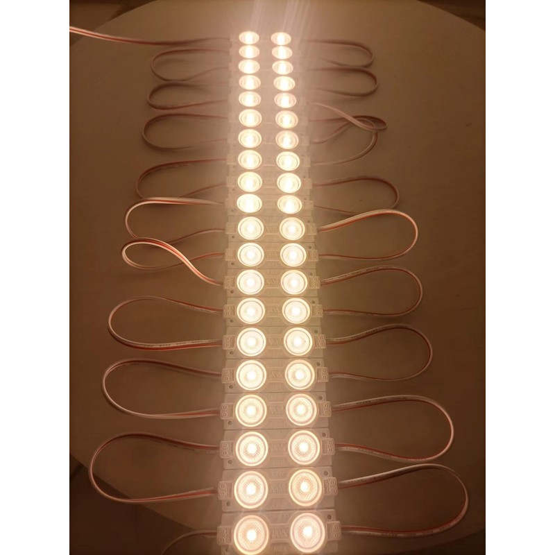 3000K Warm White LED Modules for Sign 1.2W Waterproof Decorative