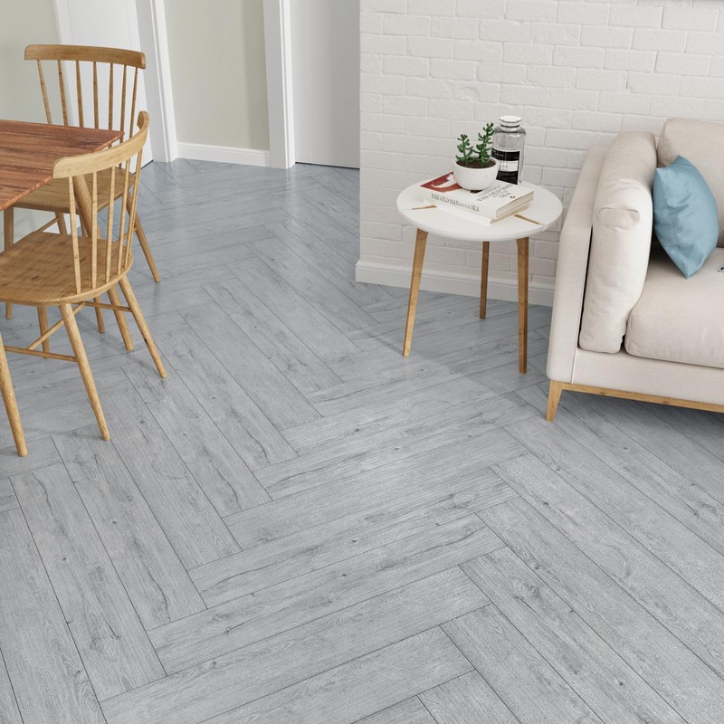 WESTICK Bathroom Peel and Stick Floor Tile Wood Waterproof Flooring