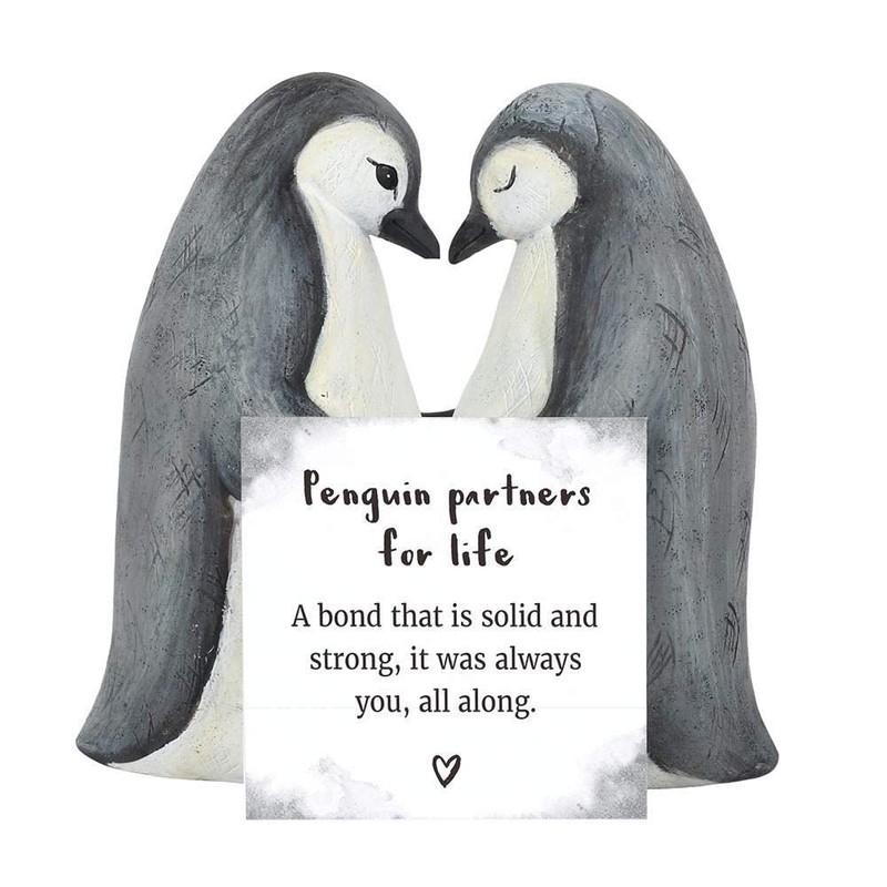 ArkiFACE FO_29938 Penguin Partners for Life Ornament | 2pcs. 218g,