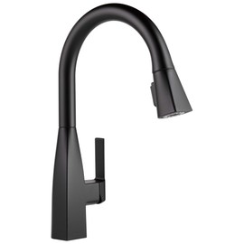 Peerless P7919LF-BL Single-Handle Kitchen Faucet Pull-Down, Matte Black