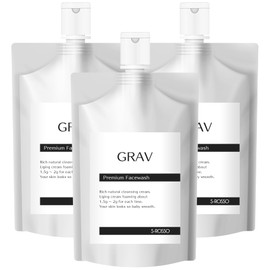 Grav facewash 3-Piece Glove Face Wash Set