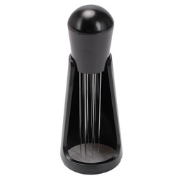 Stainless Steel Needles Barista Tool, 1Pc Stirring Tamper Distributor WDT Tool Espresso Needle Stirrer Stirring Tool with Stand 304 Stainless Steel 12 Needles 0.4mm Coffee Tamper Distribution Tool