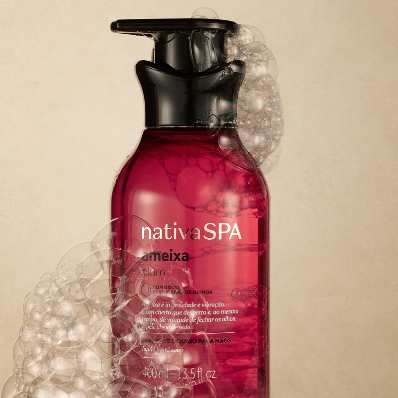 O Boticario NATIVA SPA SABONETE LIQUIDO PARA MAOS AMEIXA Hand