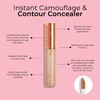 MCoBeauty Instant Concealer Camouflage & Contour, Medium Beige, Perfecting Contour