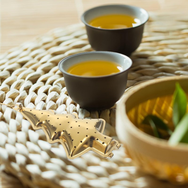 Cabilock Pack of 2 Tea Cup Strainer Loose Tea Leaf