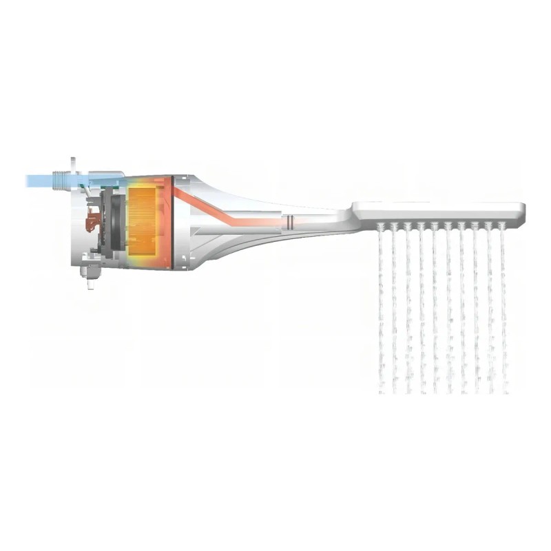 Lorenzetti Lorenshower regadera electrica gran esparcidor potencia 5500 W
