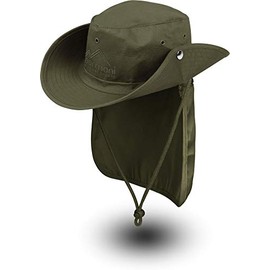 normani Outback Bush Hat with Removable Neck Protection