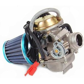 Carburetor and Air Filter for Quanturm Zircon Helix Carbide Hammerhead Carter Talon 150 Go Kart