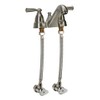 Fluidmaster B1F30 Faucet Connector, Braided Stainless Steel - 3/8 Female