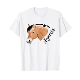 Norwegian Fjord Horse Fjords Horses Bright Rider T-Shirt