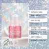 Roll-on Body Glitter Gel (Pink)