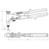 GESIPA Hand blind rivet nut pliers GBM 10 (M6 in