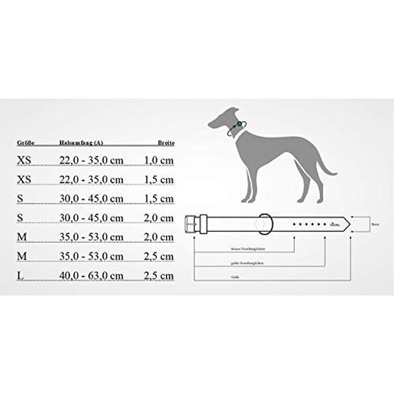 HUNTER Collar Vario Basic extra wide, XS/15 Nylon, red
