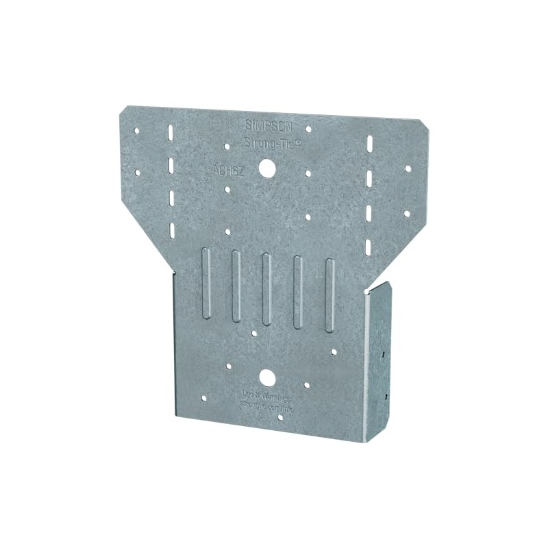 Simpson Strong-Tie ACH6Z ZMAX Galvanized Adjustable Post Cap for 6X