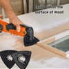 Multi Tool Sanding Pads 4Pcs 80mm Sanding Tools Multitool Triangle