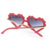 YooThink Girls Heart Sunglasses for Toddler Party Beach, UV 400